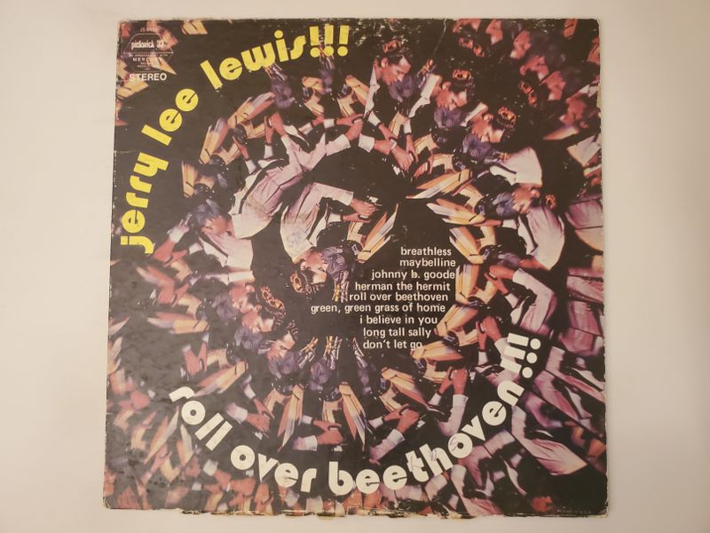 Jerry Lee Lewis Roll Over Beethoven vinyl record